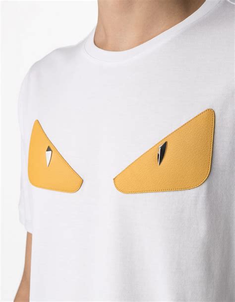 mens fendi eyes t shirt|fendi peekaboo t shirt.